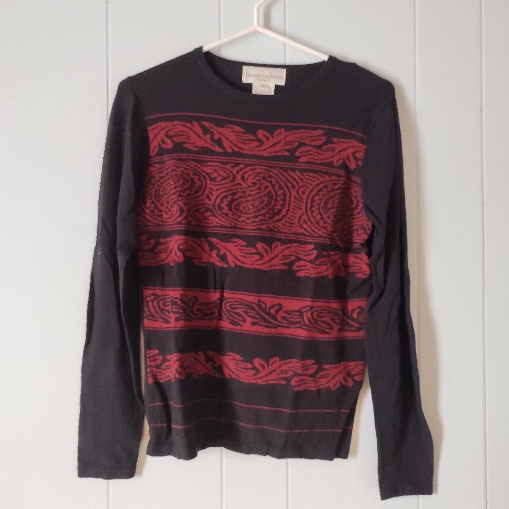 Proportion Petite Conrad C Long Sleeve Sweater